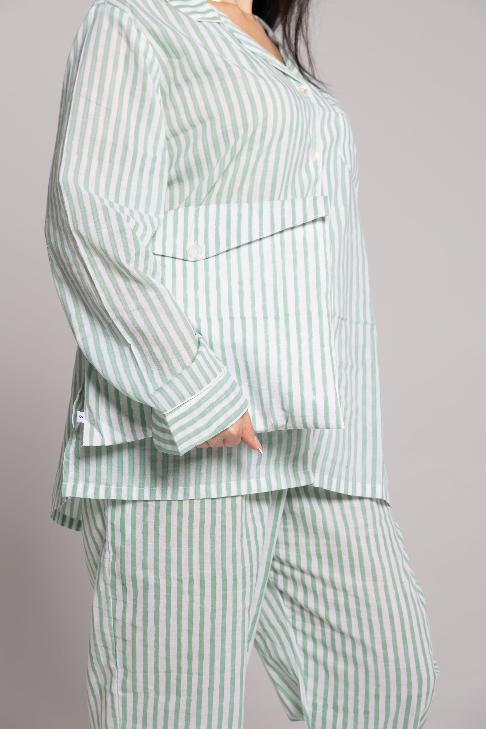 Pastel Mint Pajama Set