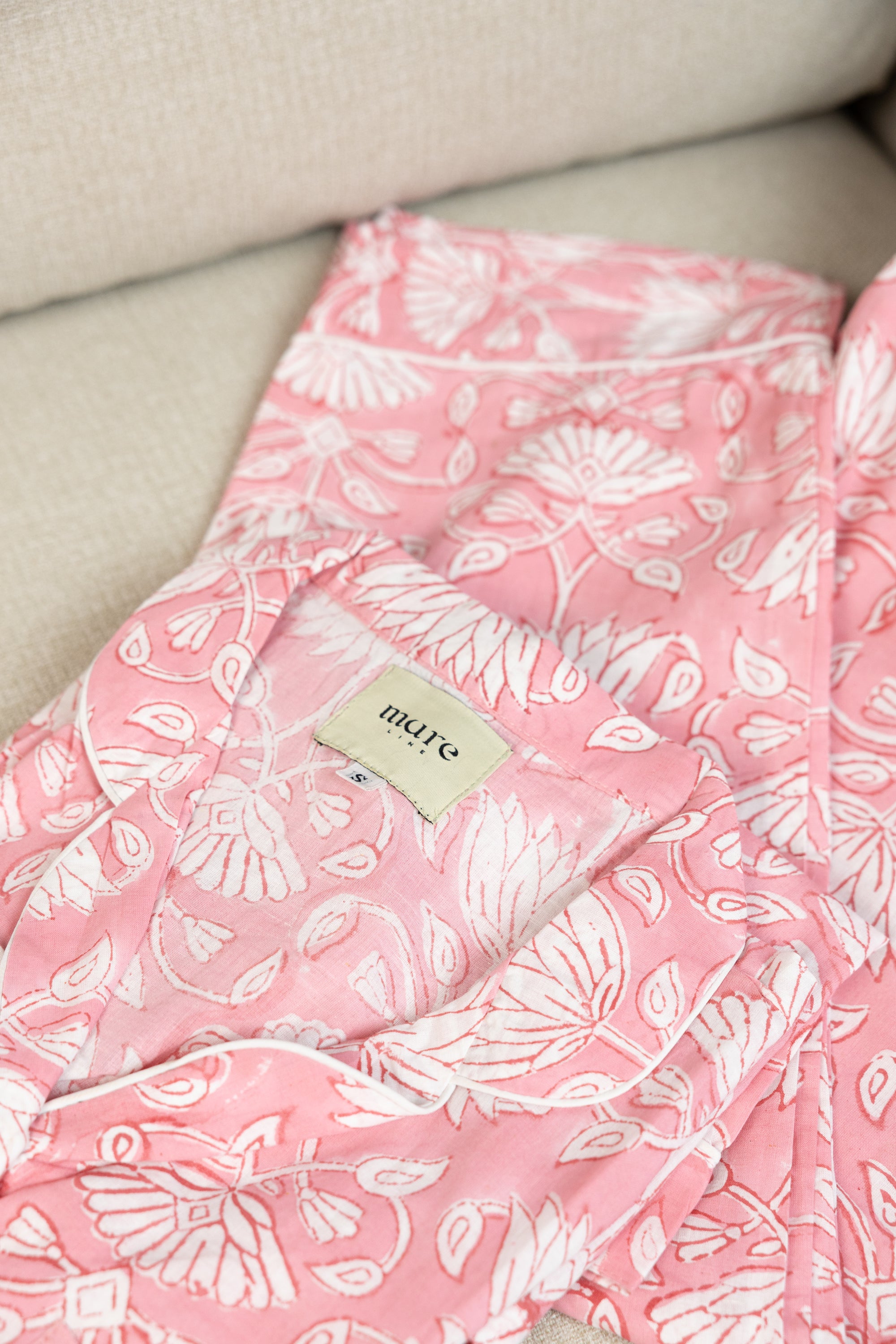 Pink Blossom Pajama Set