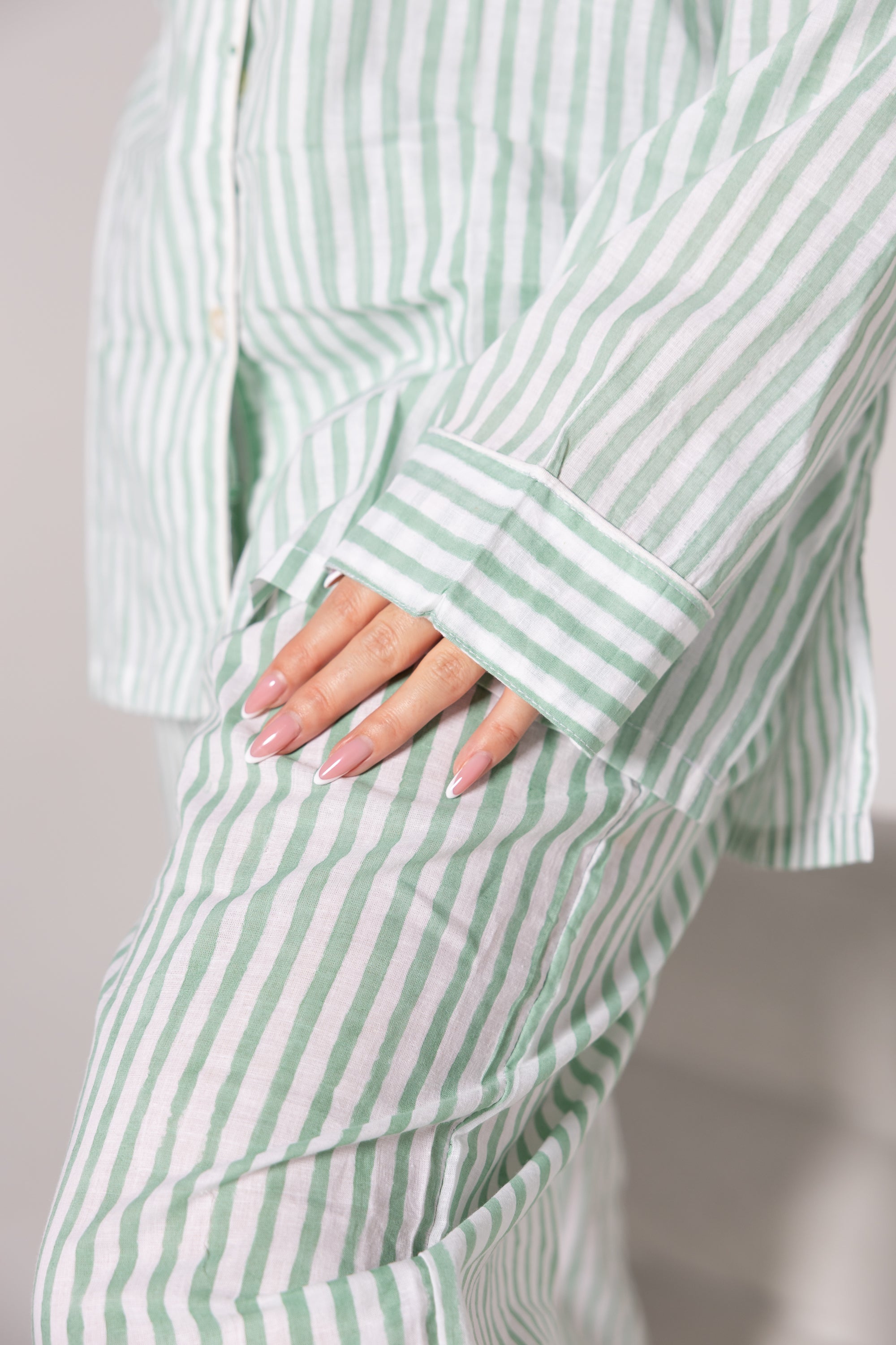 Pastel Mint Pajama Set